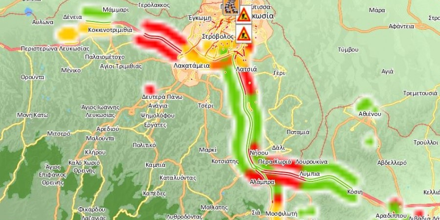 Οδικά έργα: Δείτε που γίνονται, τις ώρες και την τροχαία κίνηση live