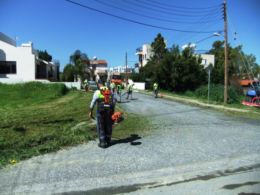 Εβδομαδιαία Ενημέρωση του Τμήματος Καθαριότητας του Δήμου Λάρνακας