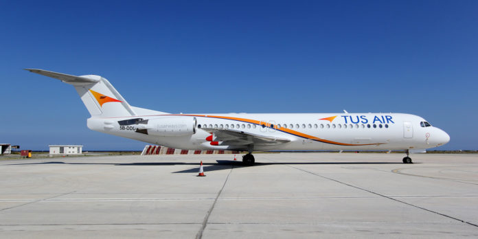 Αναστέλλει το πτητικό της πρόγραμμα η TUS Air
