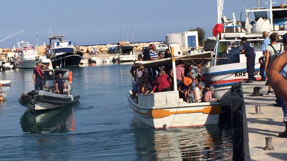 Σε εξέλιξη επιχείρηση για τη διάσωση μεταναστών ανατολικά του Πρωταρά
