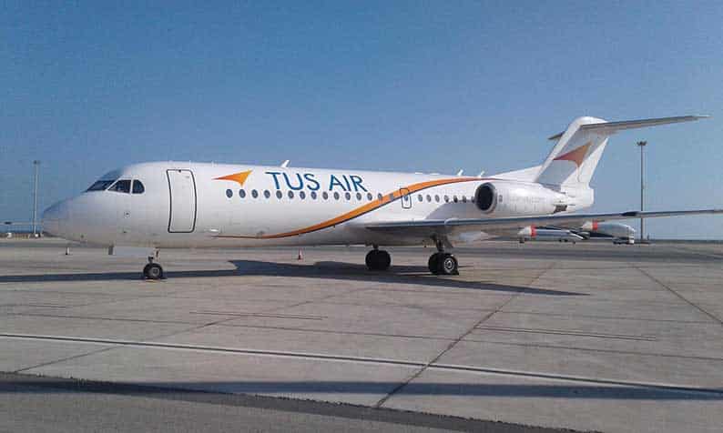 Αναστολή άδειας εργασιών της TUS Airways!