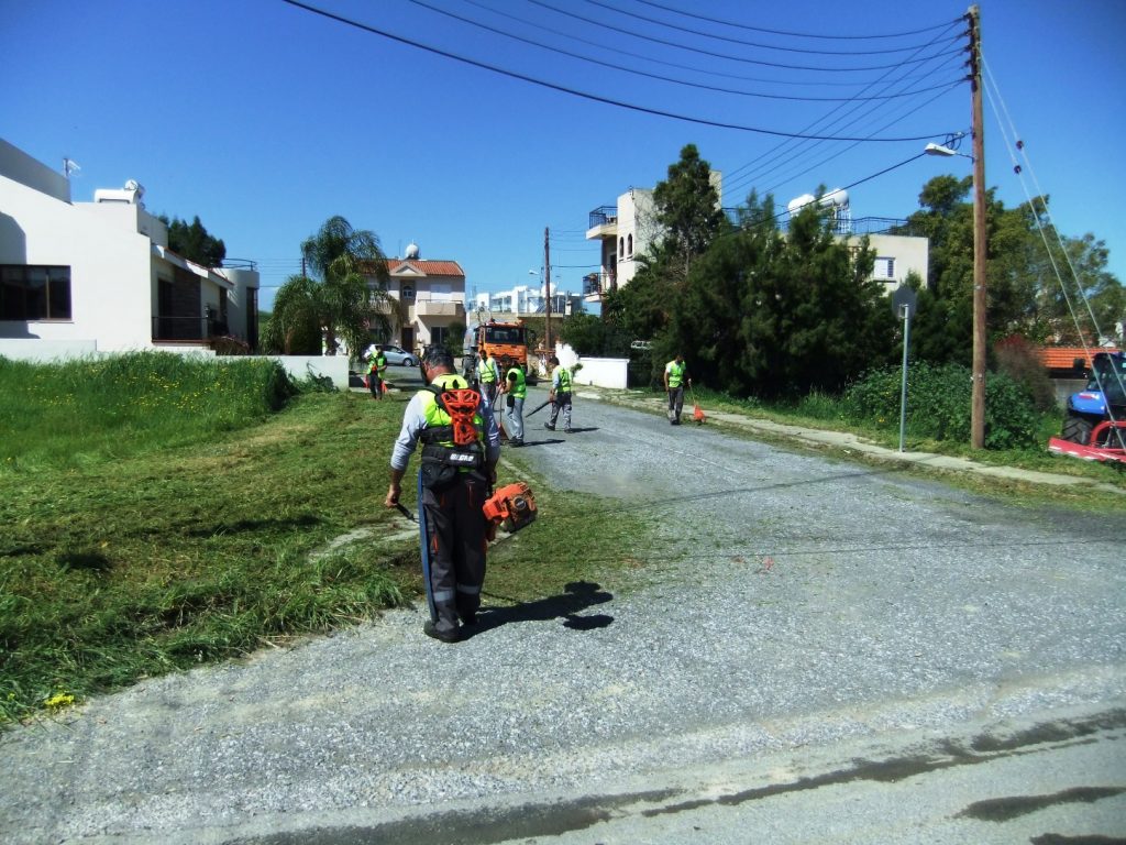 Η εβδομαδιαία ενημέρωση του Τμήματος Καθαριότητας του Δήμου Λάρνακας