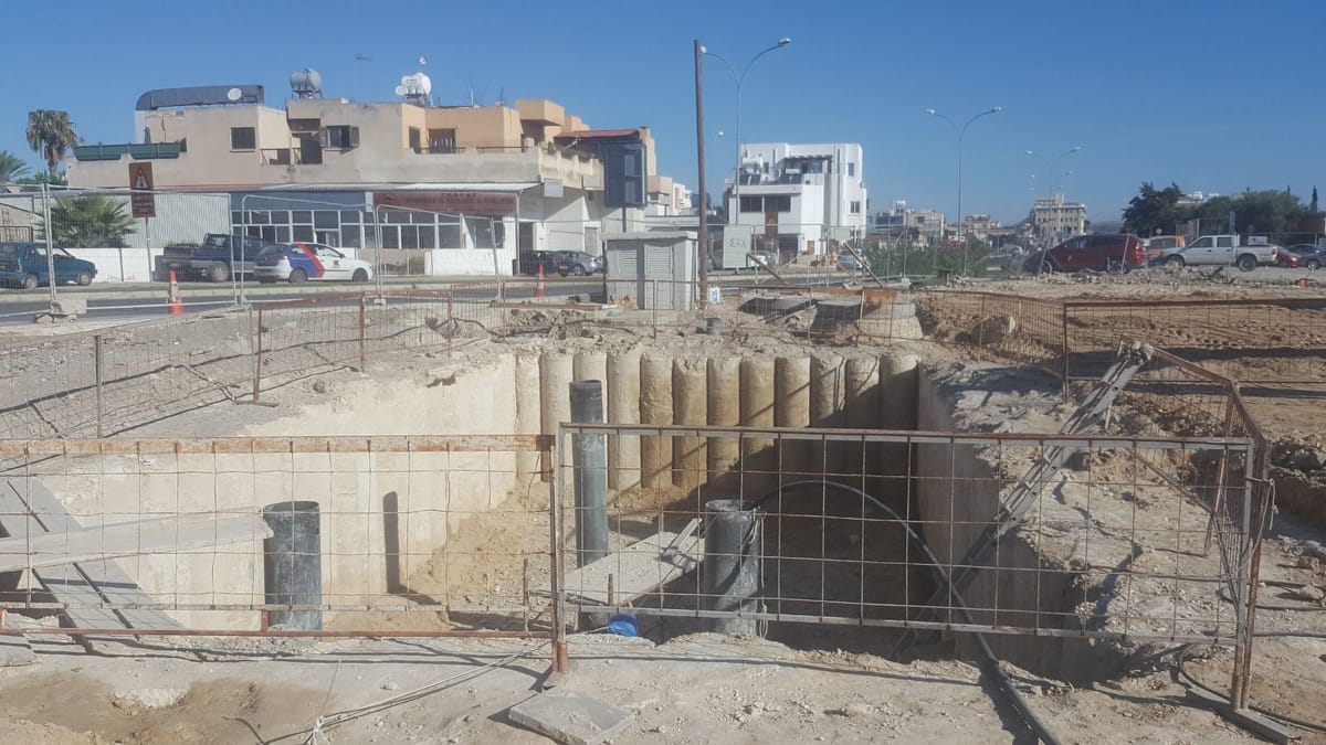 Τα δύο υπό κατασκευή αντλιοστάσια θωρακίζουν τη Λάρνακα από τις πλημμύρες