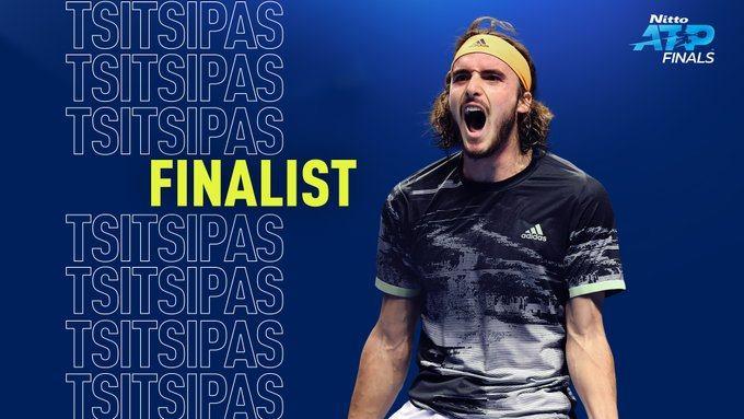Γράφει ιστορία και στον τελικό του ATP Finals ο Τσιτσιπάς!