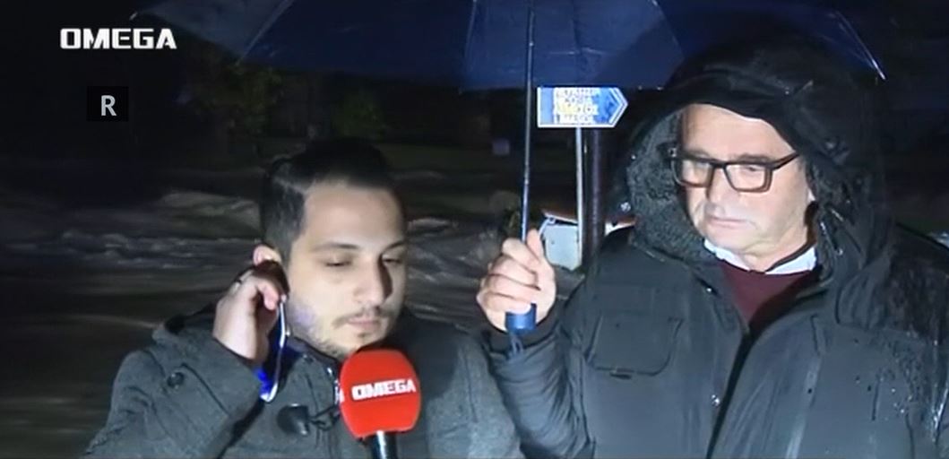 «Πνίγηκε» η Καλαβασός: Εκκενώνονται σπίτια – Όσα ανέφερε από το σημείο ο Kοινοτάρχης στο Omega- VIDEO
