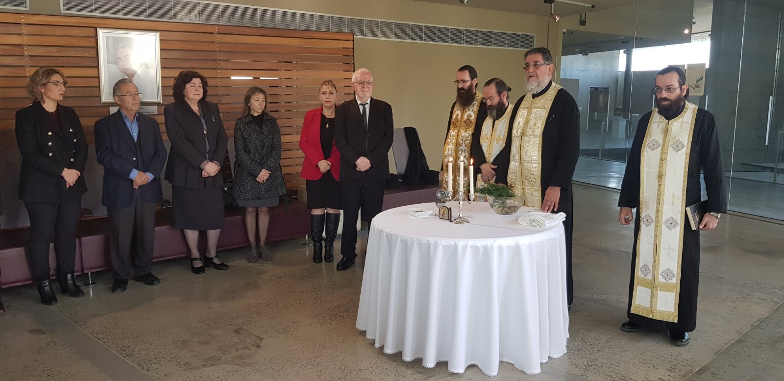 Αγιασμός για το καλό της νέας χρονιάς πραγματοποιήθηκε στο Δήμο Αθηένου