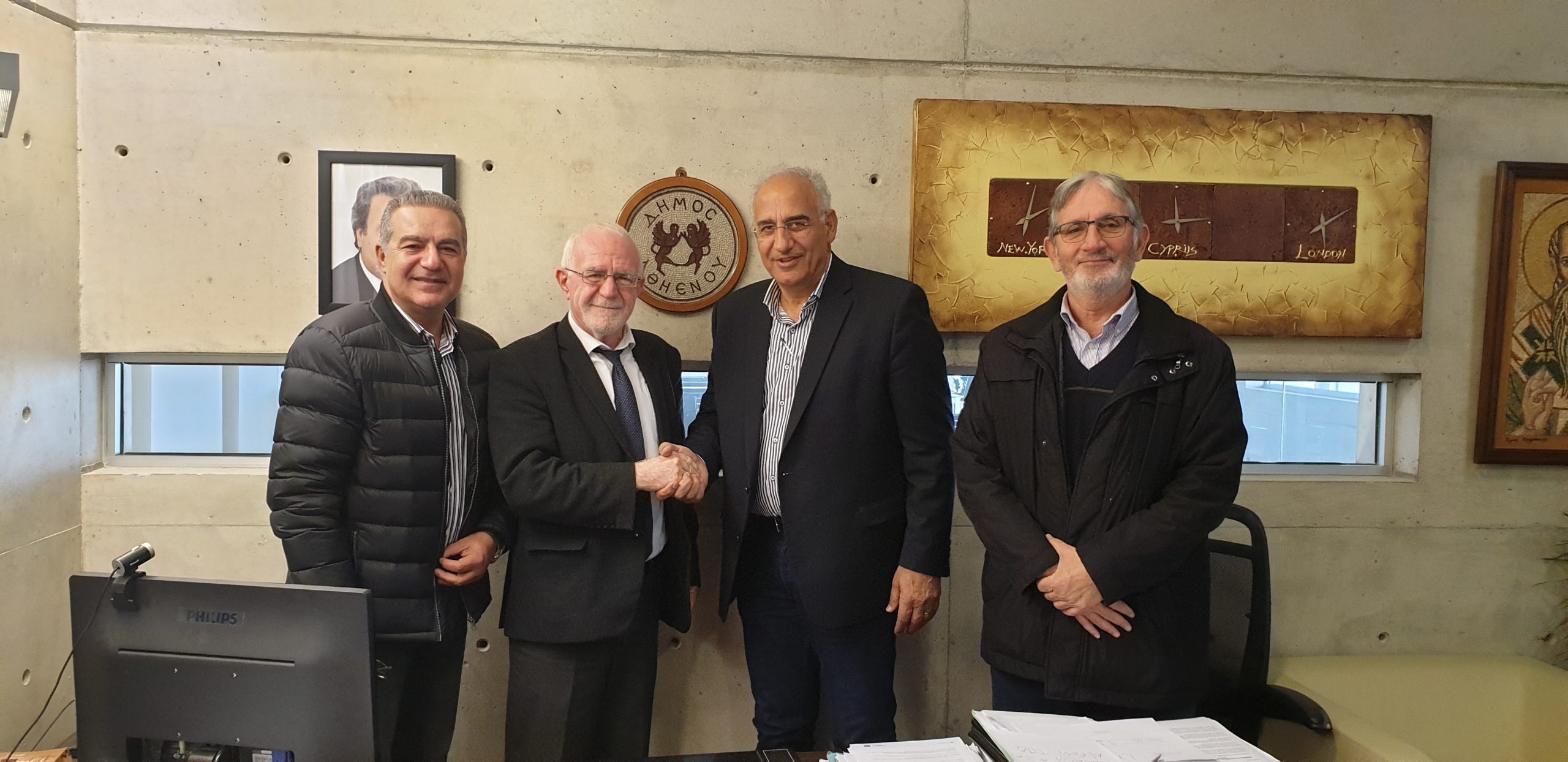 Υπογραφή Συμφωνίας για την ανάπλαση της κεντρικής πλατειάς εκκλησιών Αθηένου