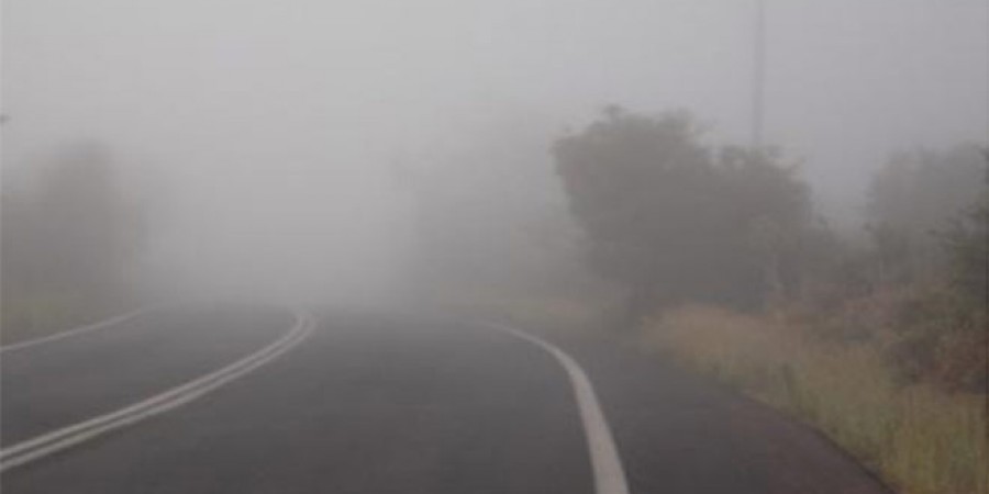 Προσοχή! Επικίνδυνοι δρόμοι λόγω περιορισμένης ορατότητας στα ορεινά
