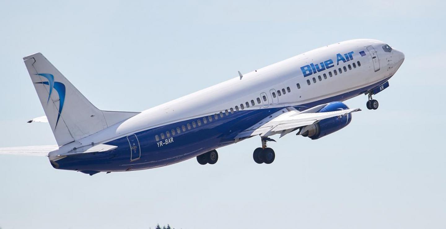 Η Blue Air ανακοίνωσε εκπτώσεις σε όλες τις πτήσεις της μόνο για σήμερα
