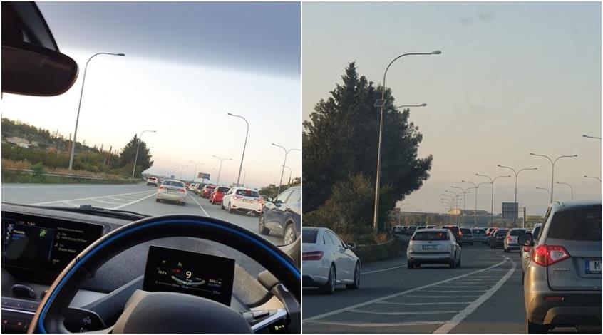 Κυκλοφοριακό χάος από την επιστροφή των εκδρομέων
