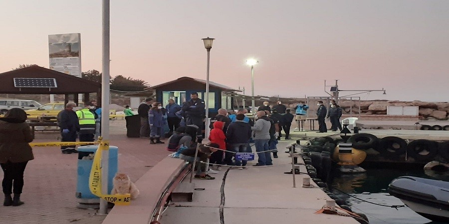 Συνελήφθη 22χρονος για την άφιξη των 101 μεταναστών