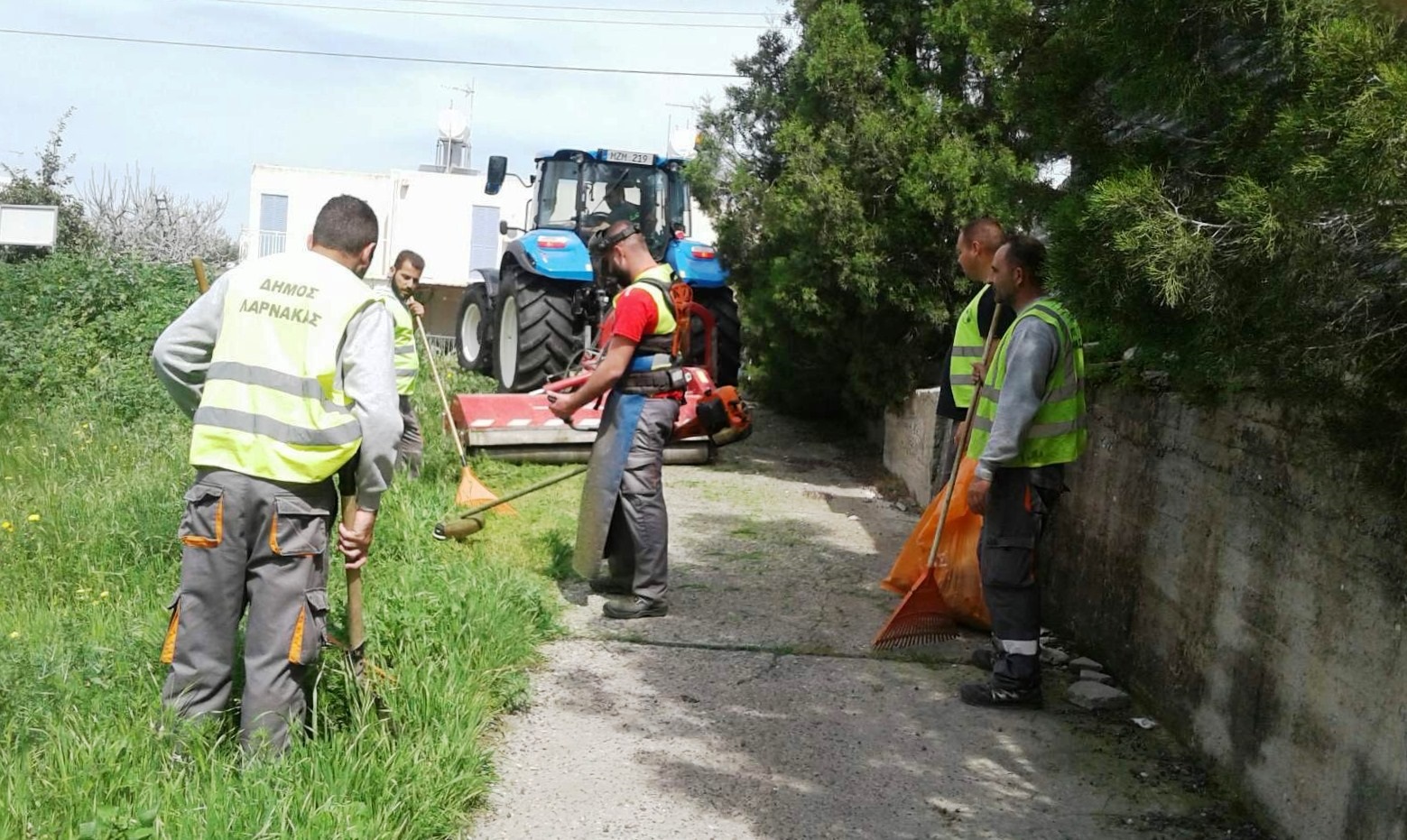 Η εβδομαδιαία ενημέρωση του τμήματος καθαριότητας του Δήμου Λάρνακας