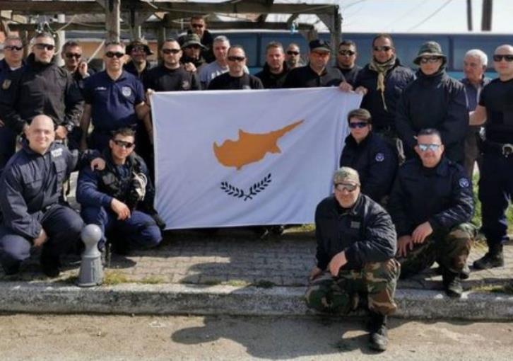 Εικόνες από την κυπριακή αποστολή στον Έβρο