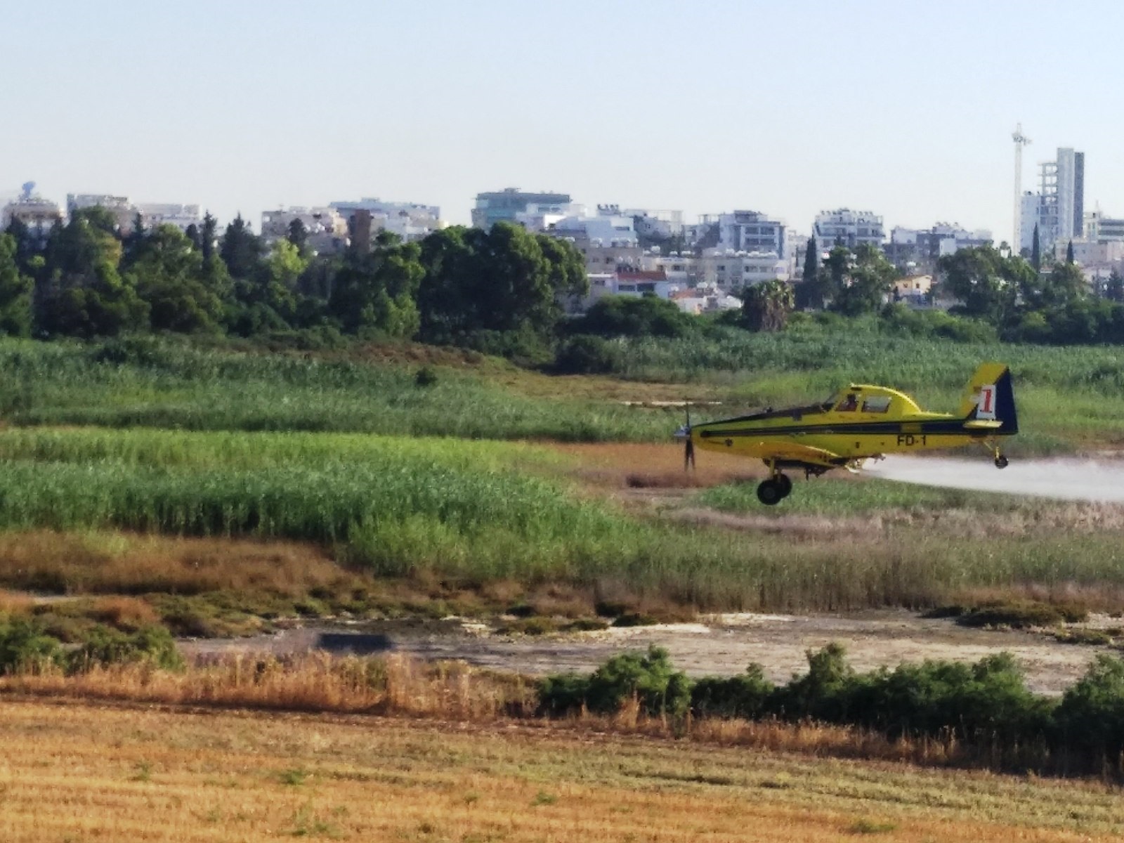 Ξεκίνησαν οι ψεκασμοί στις αλυκές για καταπολέμηση των κουνουπιών