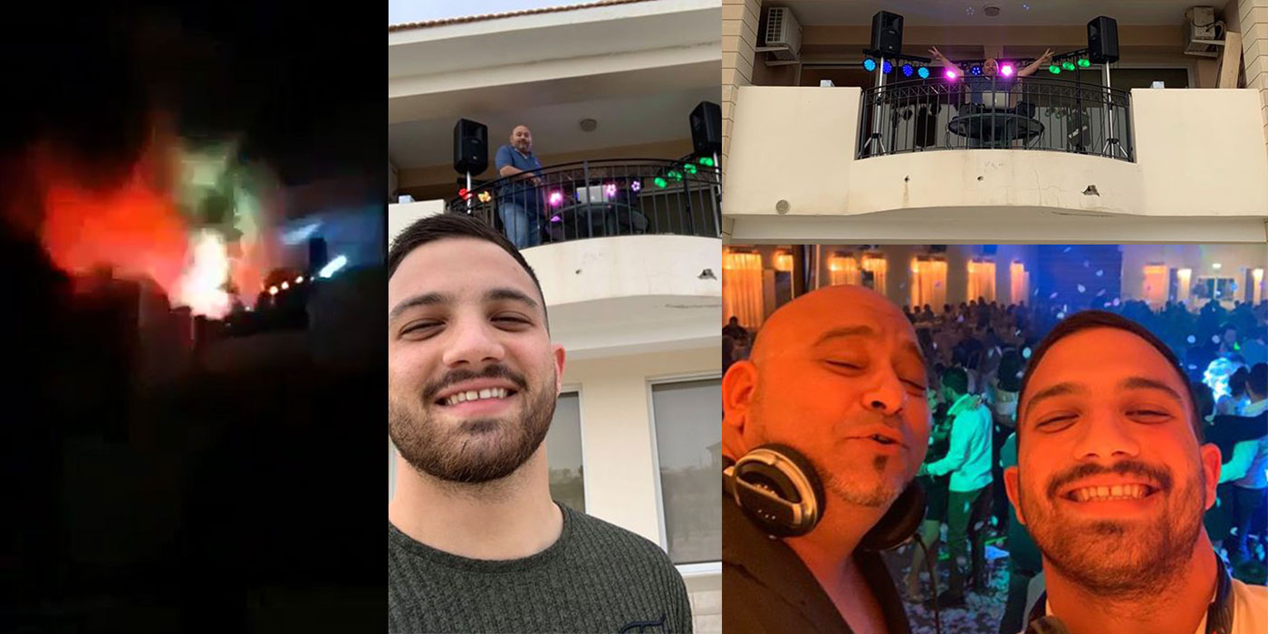 Dj στην Λάρνακα διασκέδασαν τους γείτονες τους από το μπαλκόνι (videos-photos)