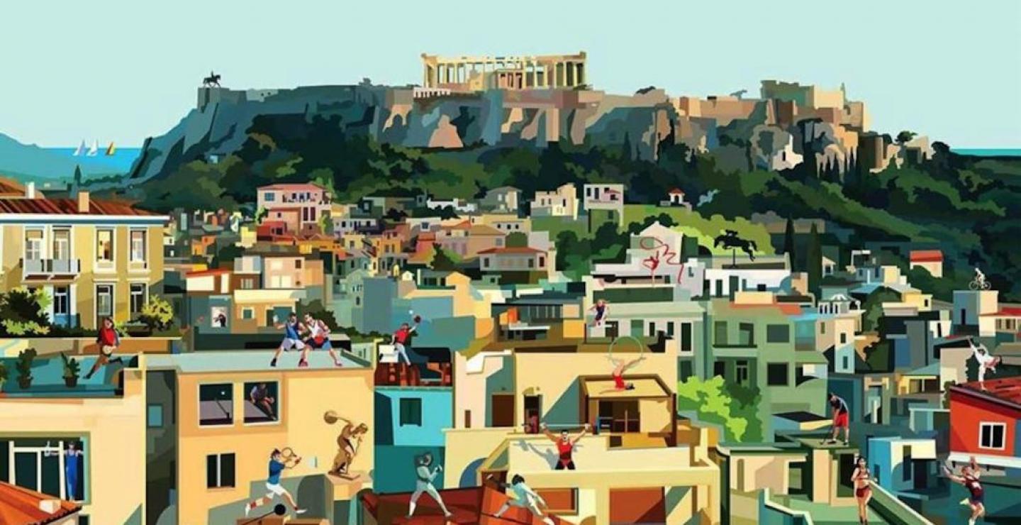 Ένας Ιταλός καλλιτέχνης ζωγράφισε πόλεις του κόσμου σε καραντίνα