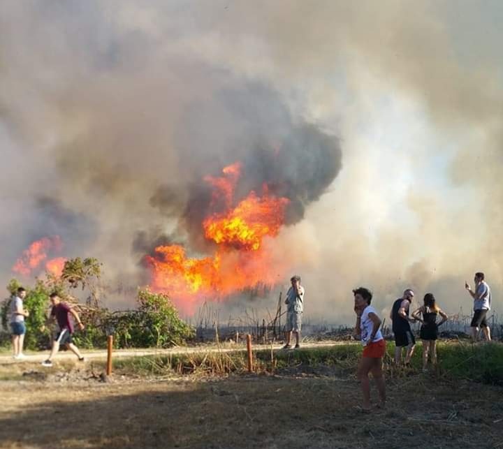Το μήνυμα του Βύρα για την πυρκαγιά και οι βολές προς το Τμήμα Περιβάλλοντος