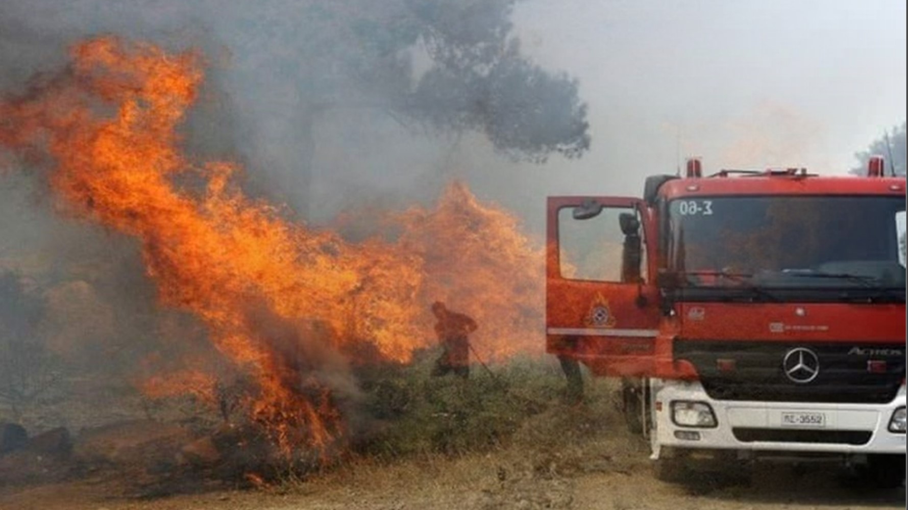 Μπαράζ πυρκαγιών είχαμε σε διάφορες περιοχές της Λάρνακας