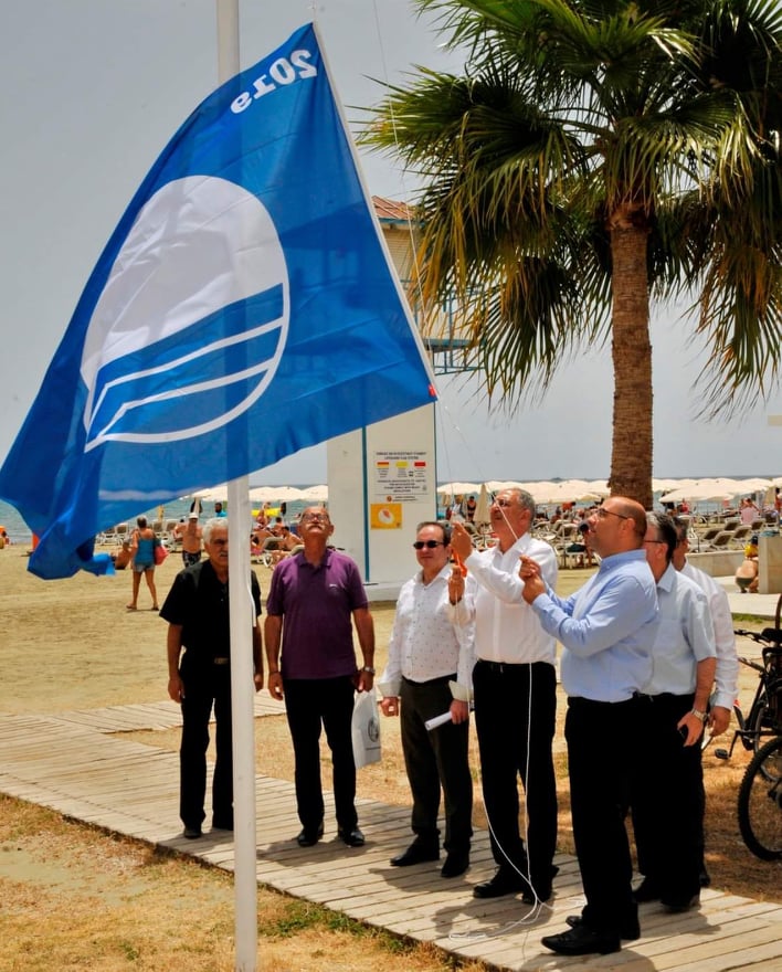 Αύριο η έπαρση της Γαλάζιας Σημαίας στην ακτή Μακένζυ στη Λάρνακα