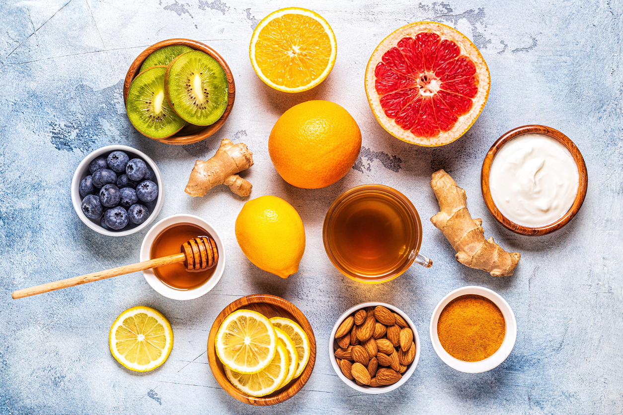 Healthy products for Immunity boosting and cold remedies