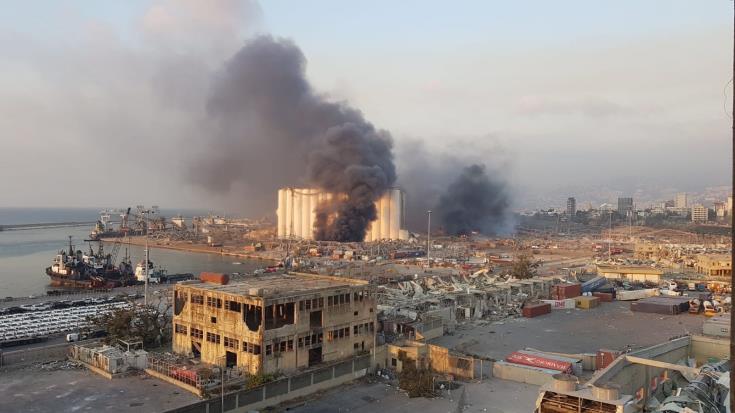 Τουλάχιστον 10 οι νεκροί από την έκρηξη στην Βηρυτό