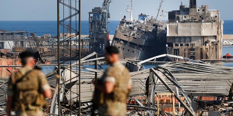 Στο σημείο μηδέν της έκρηξης η κυπριακή αποστολή