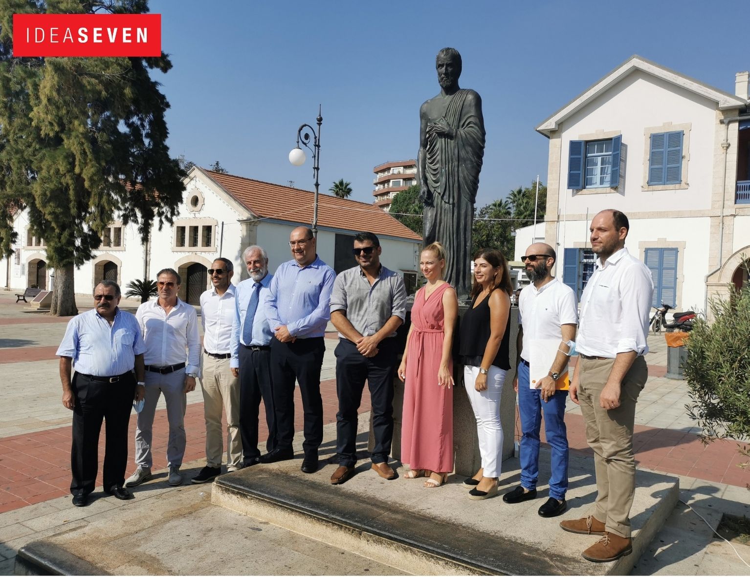 Larnaka Storytelling Statues: Τα αγάλματα της Λάρνακας απέκτησαν φωνή