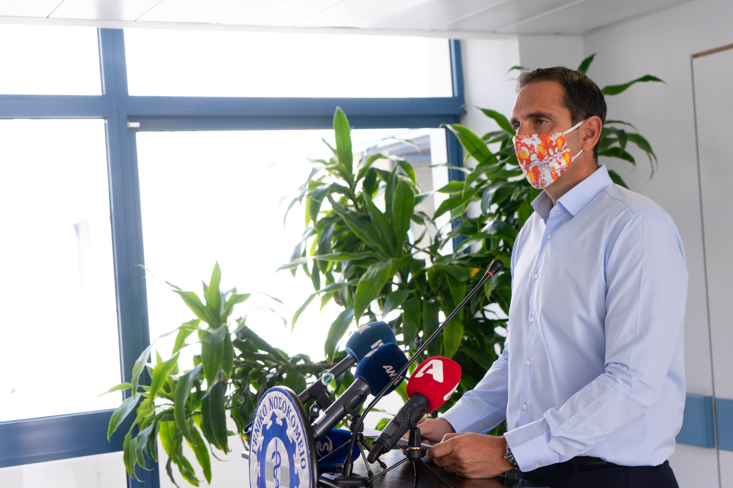 Υπουργός Υγείας – Παραλαβή συστήμ