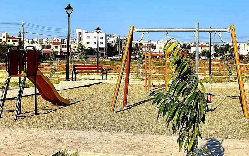 Λάρνακα: Πάρκο στην οδό Στεφανίδη με τον Δήμο να συνεχίζει την πολιτική του για δημιουργία πάρκων και νέων χώρων πρασίνου