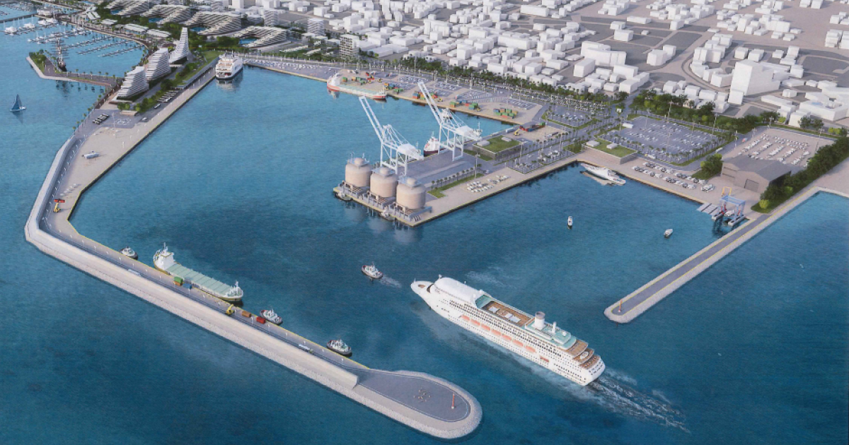 Ξεκίνησε την προπαρασκευή για τα κατασκευαστικά σχέδια ο επενδυτής για το λιμάνι Λάρνακας