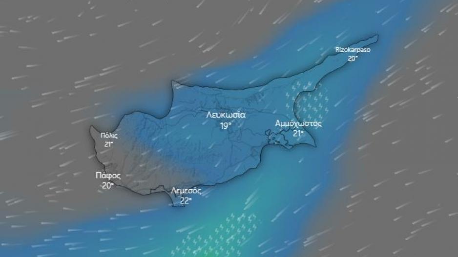 Συνεχίζονται οι βροχές – Ποιες περιοχές επηρεάζονται (LIVE εικόνα)