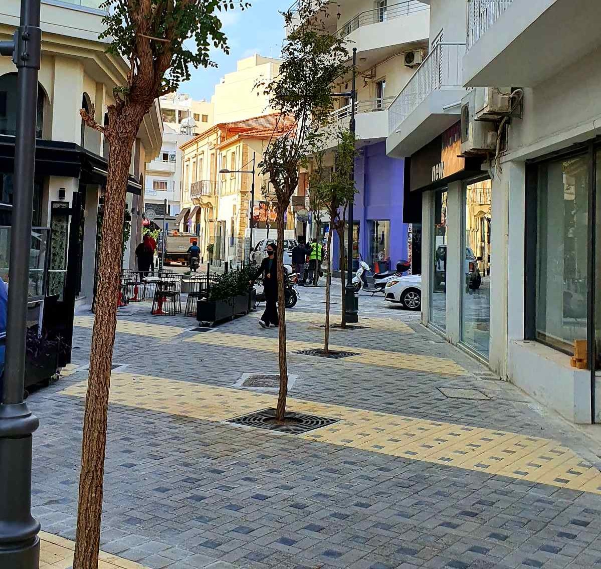 Αλλάζει το εμπορικό κέντρο της Λάρνακας να με την ανάπλαση δρόμων  και πεζοδρομίων