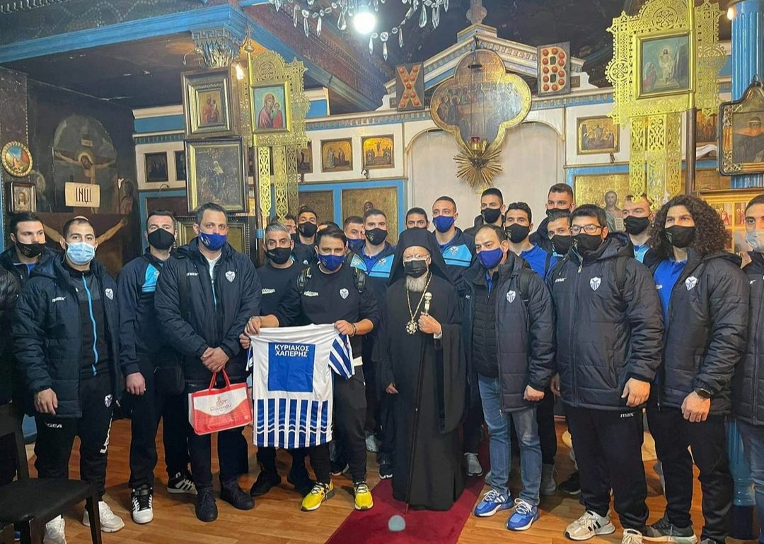 Επίσκεψη στον Οικουμενικό Πατριάρχη από την Ανόρθωση μετά τον θρίαμβο