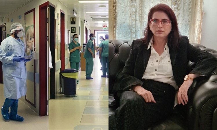 Δρ.Χατζηγιάννη: «Μειώνονται οι ασθενείς που νοσηλεύονται με κορωνοϊό στο Νοσοκομείο Αναφοράς»