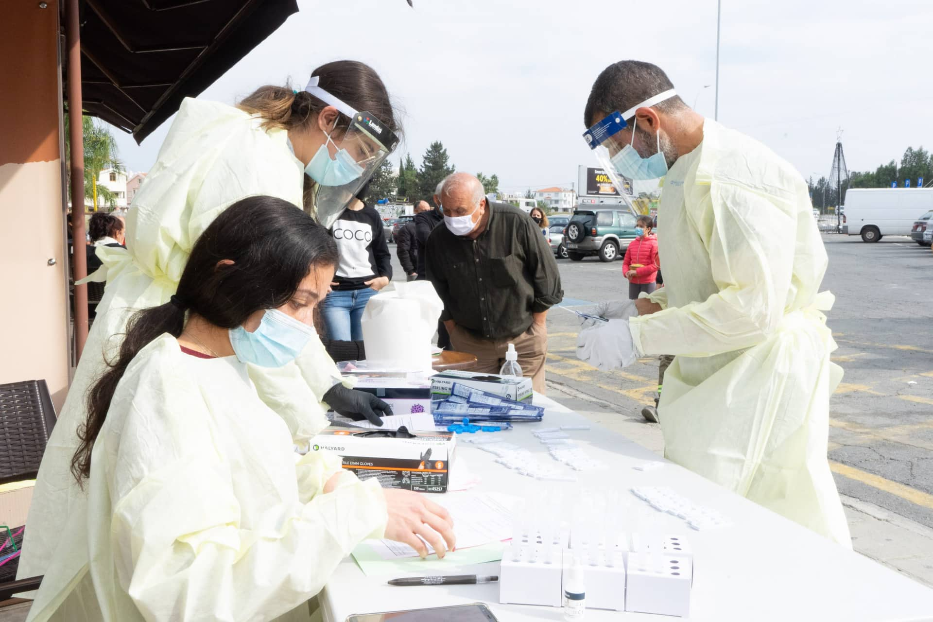 Οκτώ σημεία για rapid tests την Δευτέρα στη Λάρνακα, τρία στην Αμμόχωστο