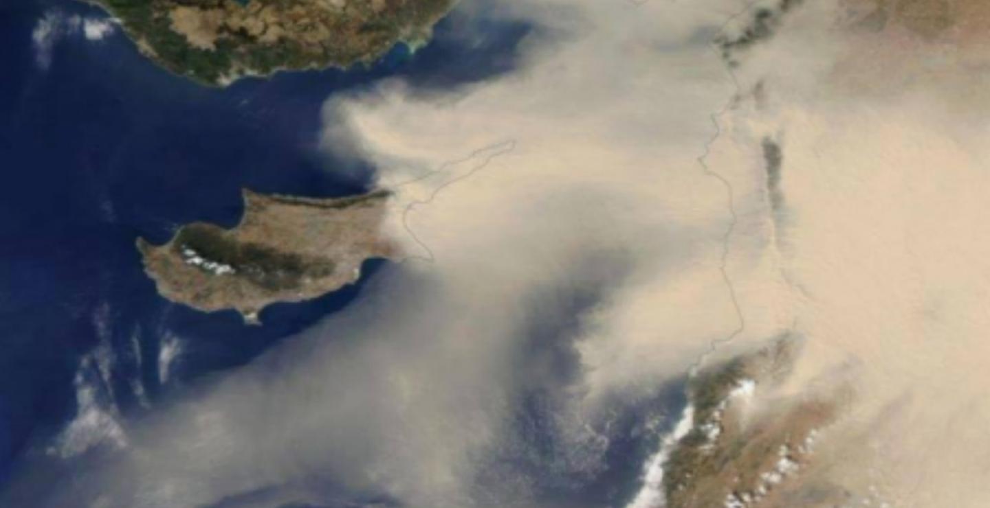 Πού καταγράφονται οι πιο ψηλές συγκεντρώσεις σκόνης στην ατμόσφαιρα