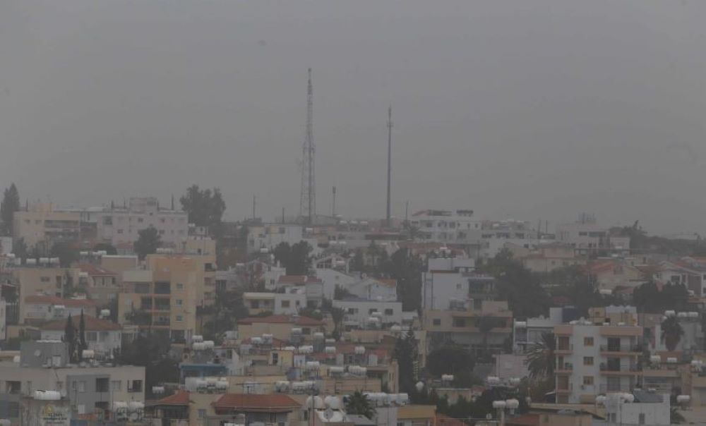 Πότε υποχωρεί η σκόνη που «έπνιξε» την Κύπρο -Υψηλά τα επίπεδα σήμερα