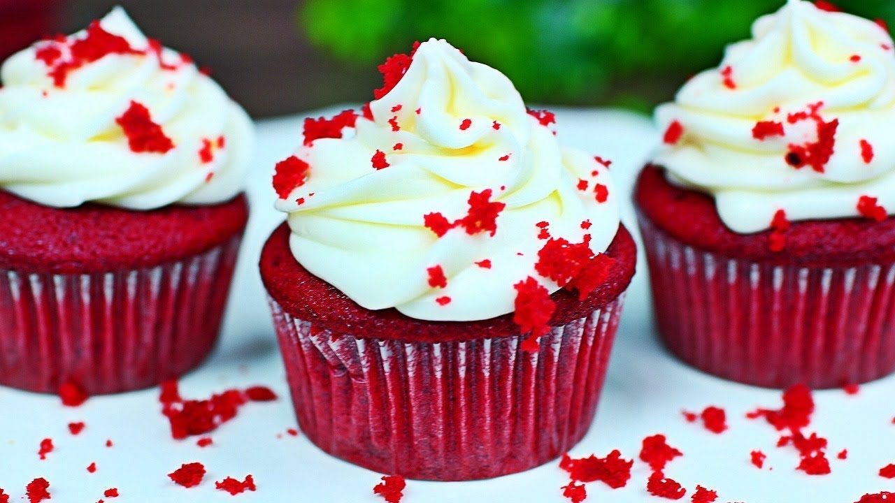 Η πιο τέλεια συνταγή για Red Velvet Cupcakes