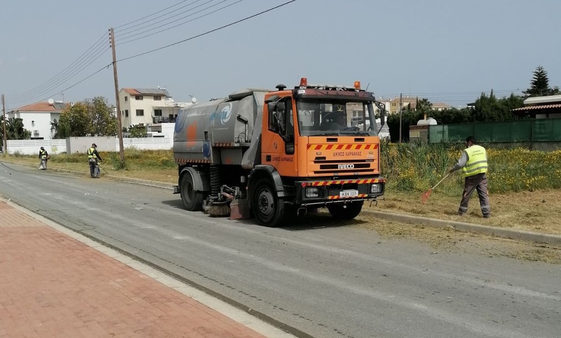 Το Τμήμα Καθαριότητας του Δήμου Λάρνακας ανακοινώνει που θα διεξάγει εργασίες αυτή την εβδομάδα