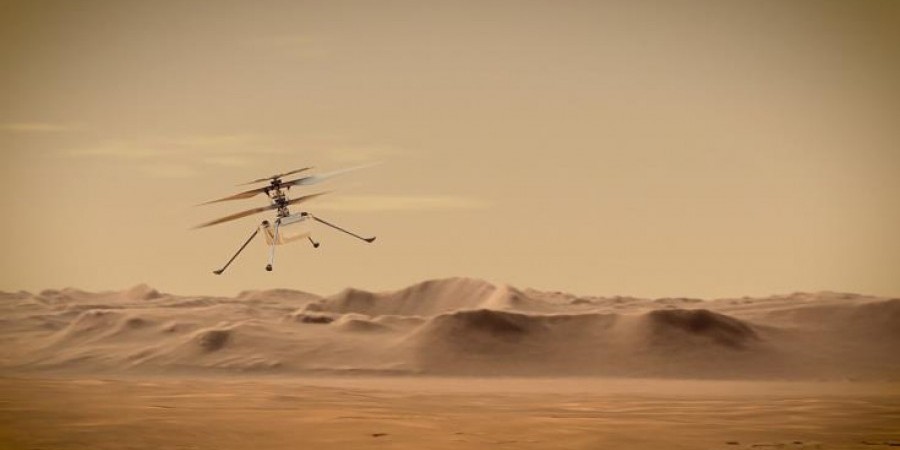 Ελικόπτερο της NASA επιχειρεί πρώτη πτήση στον Άρη