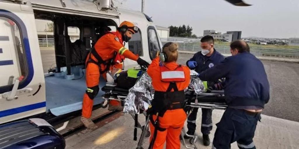 Σε κρίσιμη κατάσταση ο χειριστής του ανεμόπτερου που κατέπεσε στη Λάρνακα