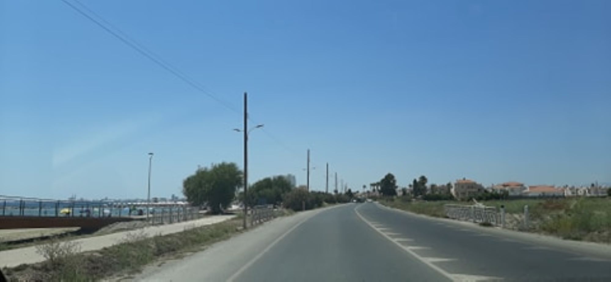 Πρόθεση προκήρυξης προσφοράς για τον παραλιακό δρόμο Λάρνακας – Δεκέλειας από το Υπουργείο Μεταφορών