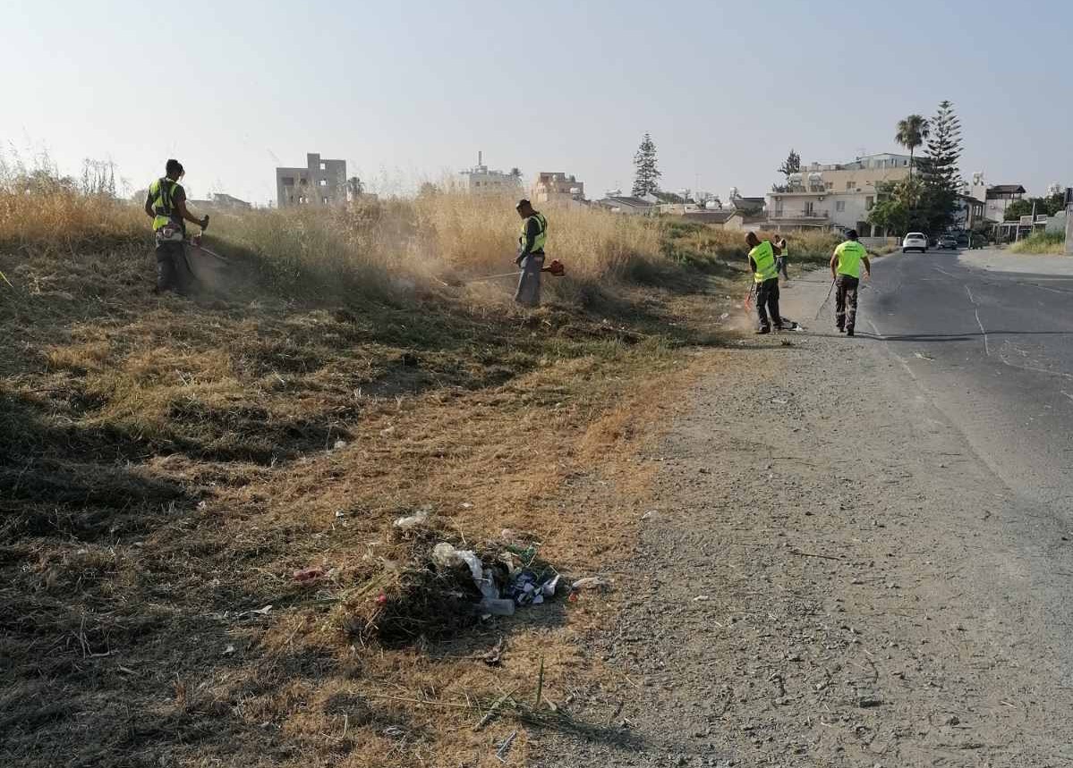 Η ενημέρωση για το κοινό της Λάρνακας από το Τμήμα Καθαριότητας του Δήμου Λάρνακας