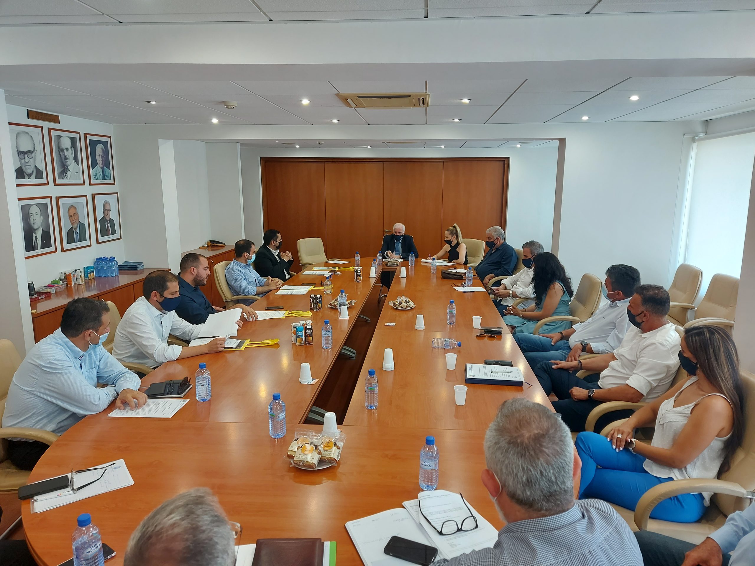 Συνάντηση Δ.Σ. ΕΤΑΠ Λάρνακας με νεοεκλεγέντες  Βουλευτές της Επαρχίας