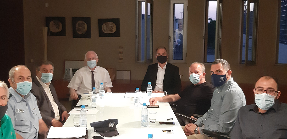 Επίσκεψη του Αρχηγού της Αστυνομίας στον Δήμο Αθηένου