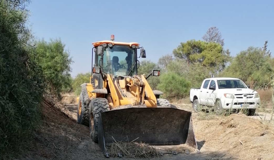 Εργασίες καθαρισμού στη Λάρνακα