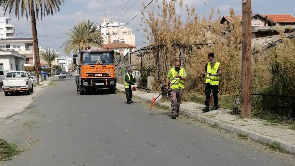 Που θα γίνεται καθαριότητα από χόρτα στη Λάρνακα