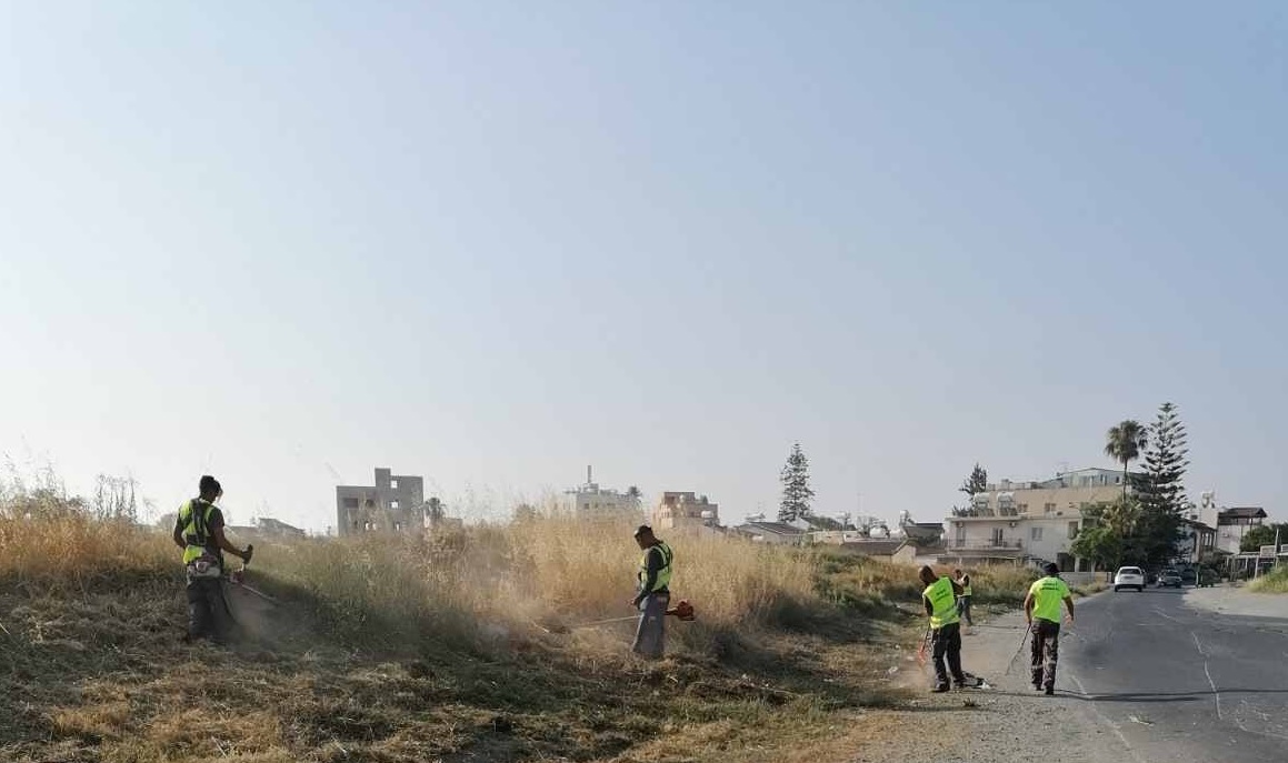 Λάρνακα: Σε ποιες περιοχές θα γίνονται εργασίες καθαρισμού από χόρτα