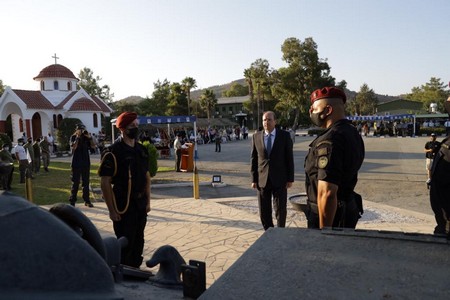 Κόρνος: Επιμνημόσυνος λόγος Υπουργού Άμυνας στο μνημόσυνο πεσόντων Τεθωρακισμένων