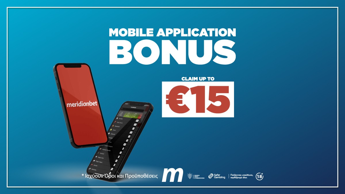 Meridianbet Mobile Application Bonus